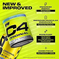 Cellucor C4 Original Pre Workout Powder Sugar Free