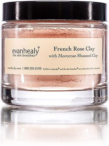 Download Amazon Com Evanhealy French Rose Clay Face Mask Exfoliating For Sensitive Skin Face Mask Pore Minimizer Pink Clay Mask Cleansing Rhassoul Clay Health Personal Care PSD Mockup Templates