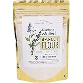 Breadtopia Organic Diastatic Malt Powder 8 oz. | Non-GMO Malted Barley Flour | No Additives, No Sugar, & No Fillers | Milled 