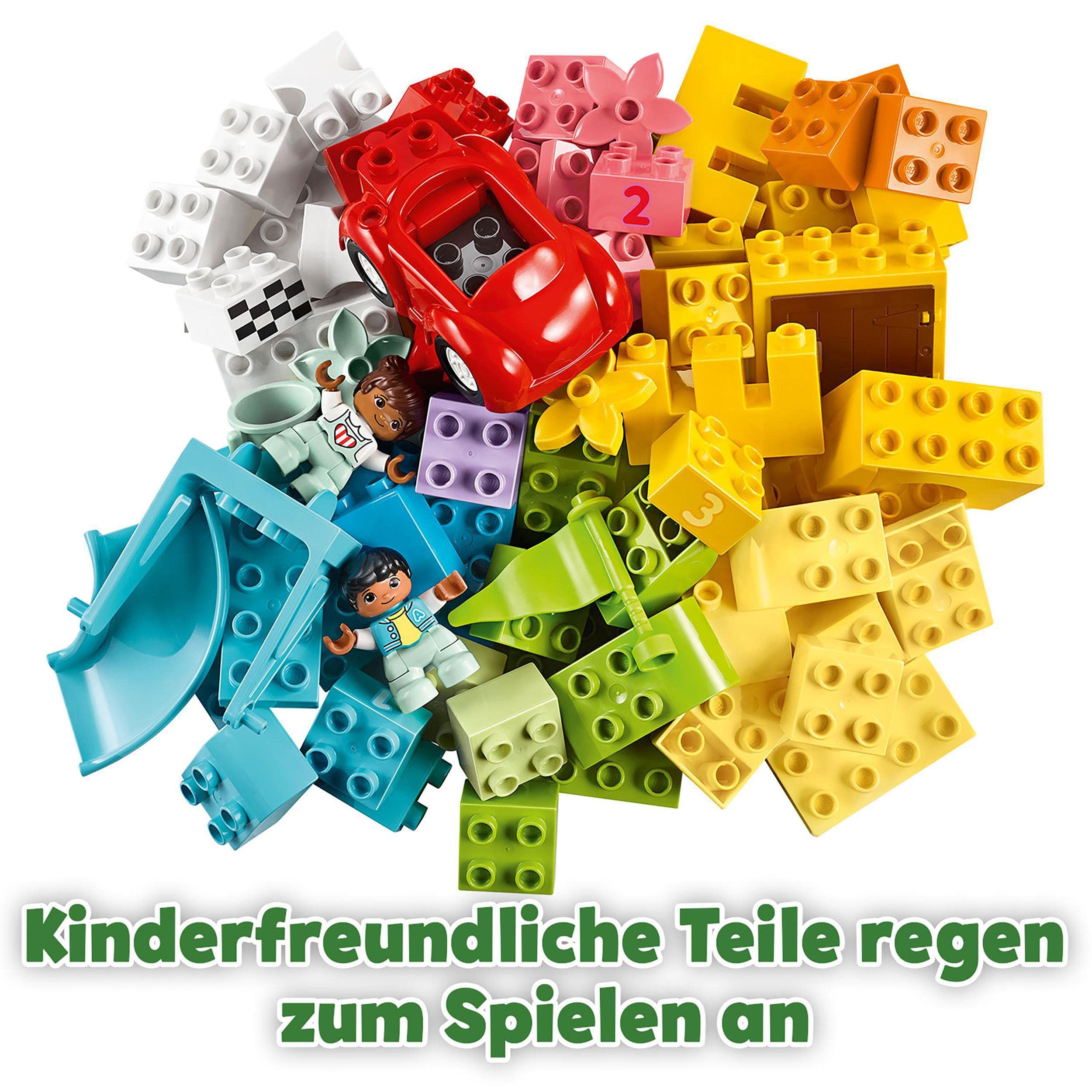 Mua LEGO 10914 DUPLO Deluxe Steinebox, Lernspielzeug mit Bausteinen und