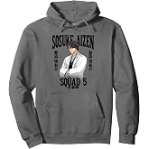 Bleach Sosuke Aizen Squad 5 Anime Pullover Hoodie