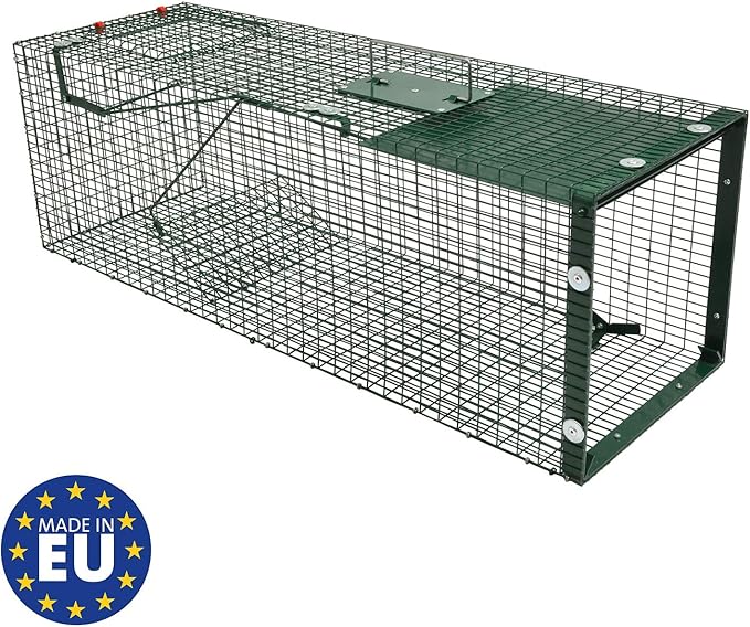 Moorland Stable Wire Cage Animal Trap 5002 Humane Live Trapping of