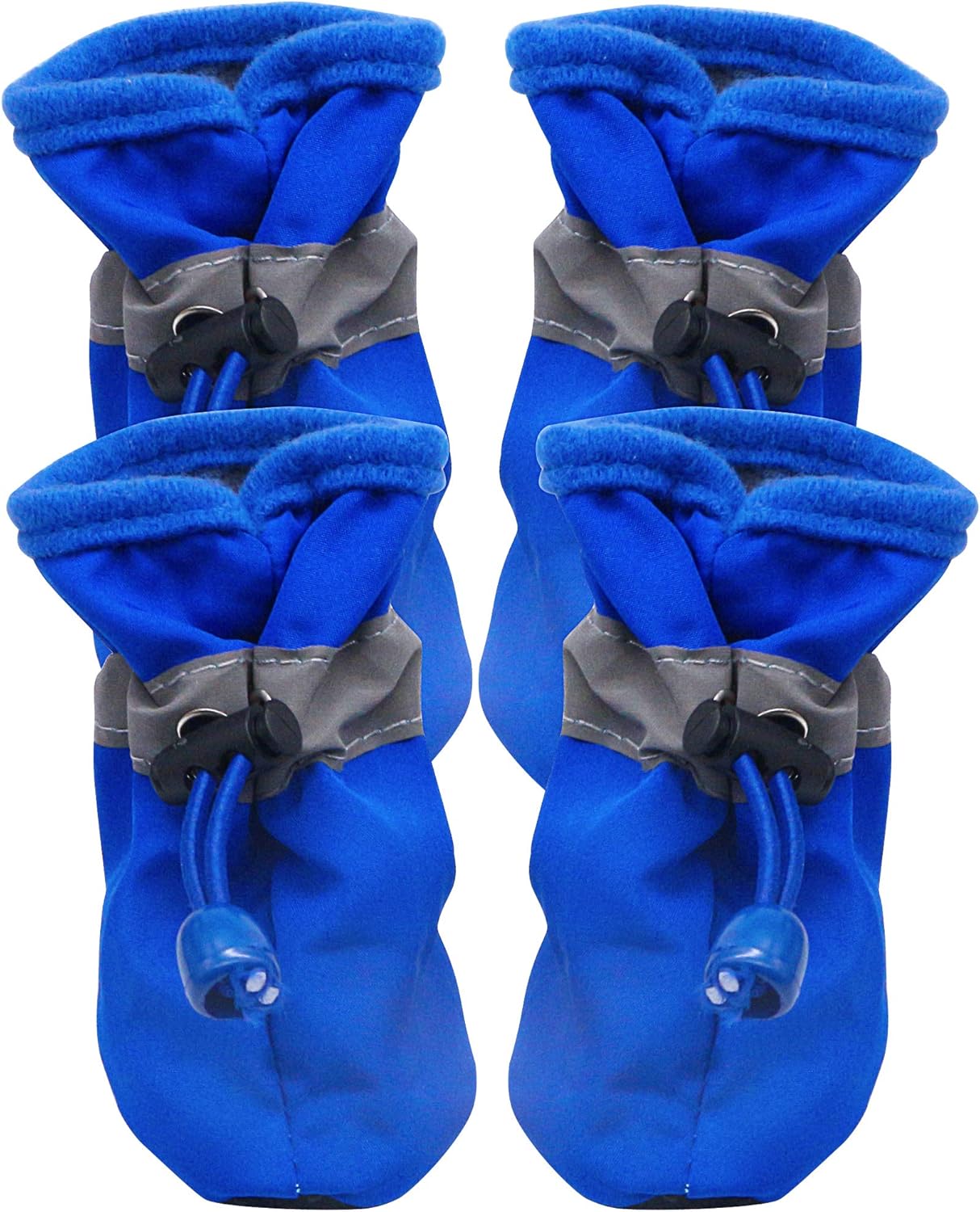 YAODHAOD Dog Shoes,Anti Slip Dog Boots Paw Protector, These Comfortable Soft Soled Dog Shoes are with Reflective Straps - Image 3