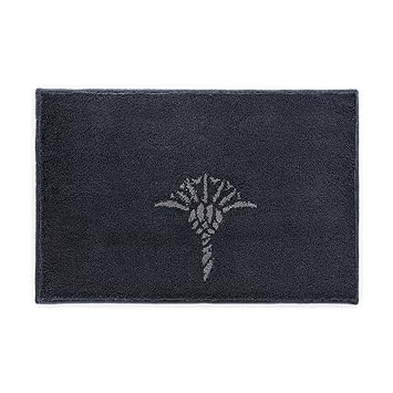Joop! Badteppich Cornflower schwarz 70x120 cm