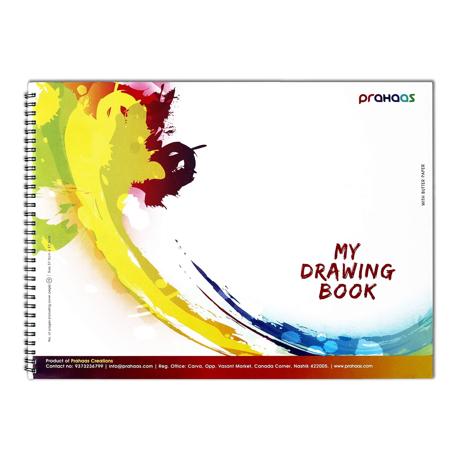 Premium Drawing Book, Awesome Sketch pad That Packs with Butter Paper