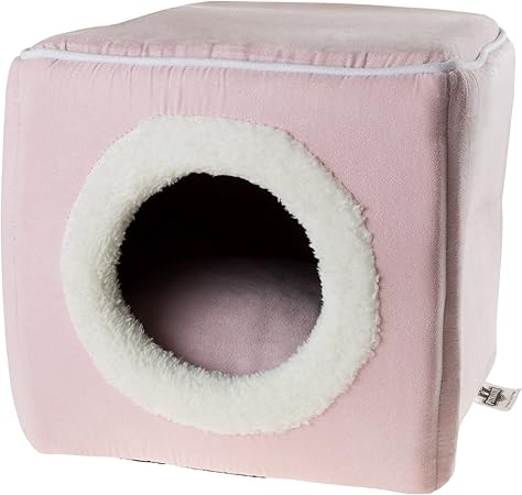 covered cat bed amazon