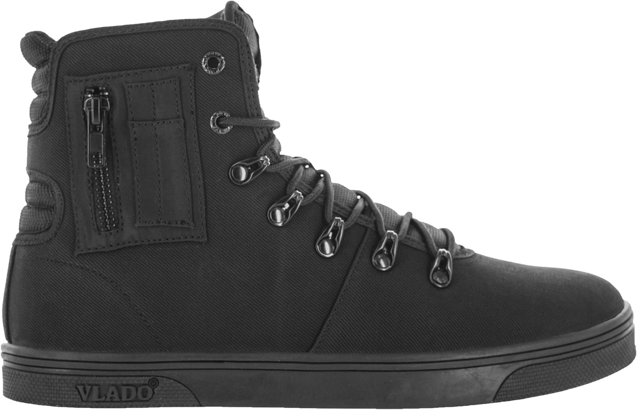VLADO Footwear Men's Maximus II Olive Waxed Denim Sneaker Boot US