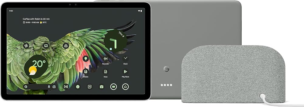 Google Pixel Tablet 11 inch 128GB Android 8GB RAM Charging Speaker Dock Hazel