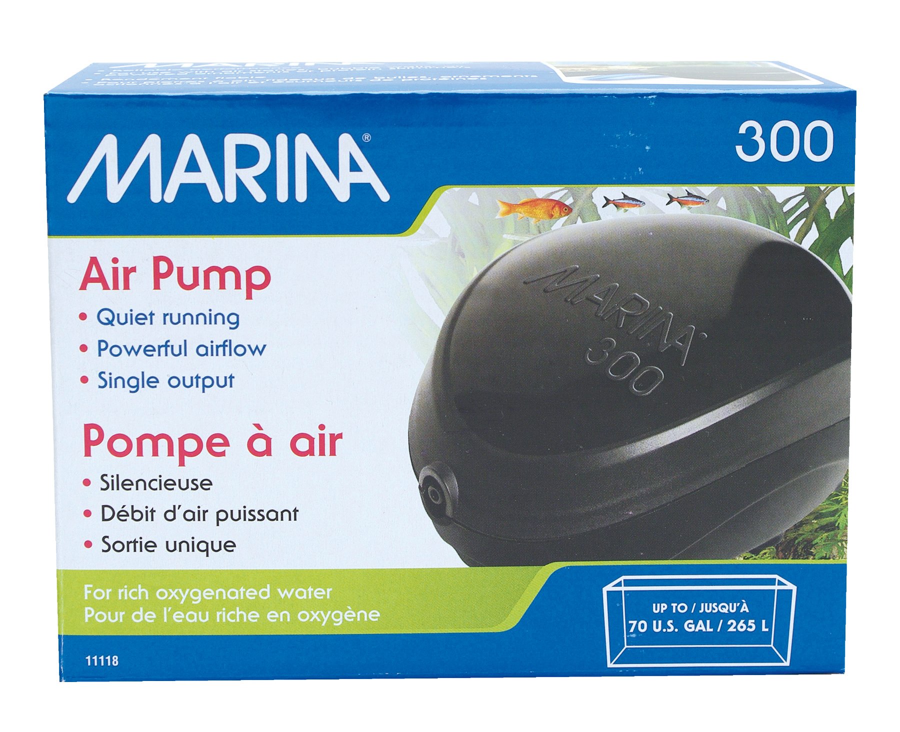 Marina 300 Air Pump for Aquariums upto 265 Litre