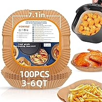Air Fryer Accessories for Philips, 7.2” Square Drip Pan for