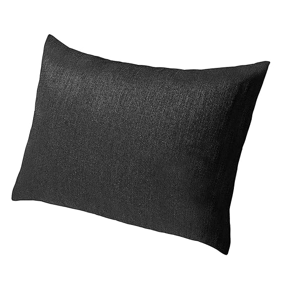 Extra großes Sofakissen von Salosan®. Lounge- und Rückenkissen, Kopfkissen, Dekokissen. Größe ca. 60x80 cm. Farbe: (schwarz)