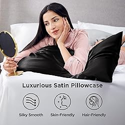 Bedsure Satin Pillowcase 2 Pack Similar to Silk