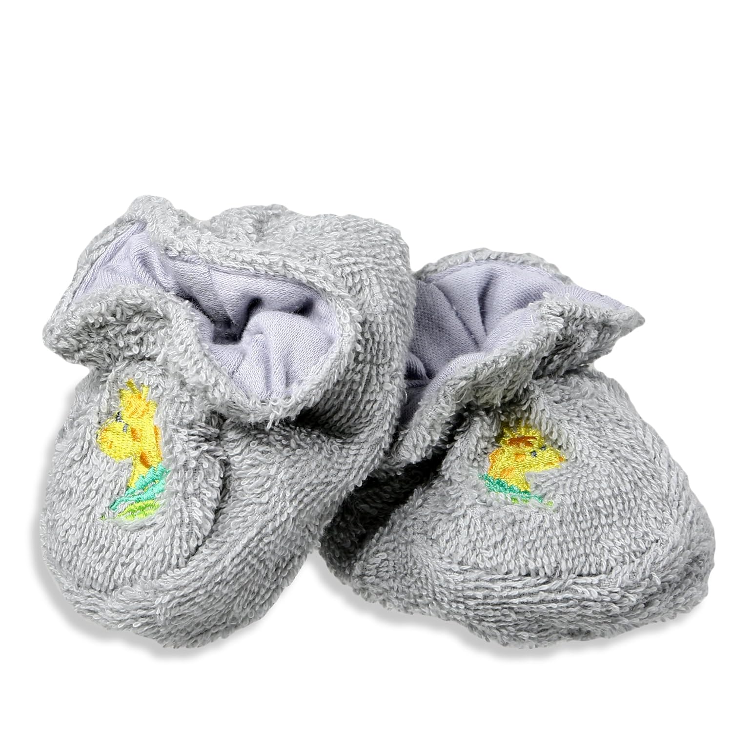 Spasilk 100% Cotton Hooded Terry Bathrobe with Booties—Baby Girl Gifts—Baby Boy Gifts—0-9 Months—Shower Gift: Baby