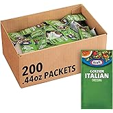 Kraft Single Serve Salad Dressing, 200 ct Casepack, Golden Italian | Single-Serve Salad Dressing Packets, Perfect for On-the-Go Salads &amp; Snacks, with Convenience &amp; Portability