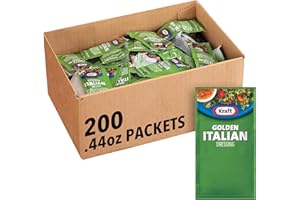 GOOD SEASONS Kraft Golden Italian Salad Dressing Single Serve Packet (0.44 oz Packets, Pack of 200)