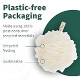 So Eco Bath & Shower Pouf 100% Recycled Netting Gentle Exfoliating Sponge view 6