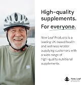 NEW LEAF PRODUCTS Lions Mane 2000mg 180 Vegan Tablets Black Pepper UK Made view 7