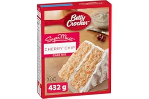 Betty Crocker, SuperMoist Cherry Chip Cake Mix, 432g/15.2oz.