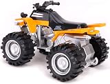 Toyland 11cm Die Cast Yellow Quad Bike Friction Powered Boys Toy view 3