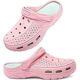 Women Men Orthopedic Clogs Arch Support Garden Shoes Sandals Slippers with Plantar Fasciitis Insoles