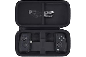 Aenllosi for GameSir X5s/X5 Lite Mobile Gaming Controller Hard Carrying Case, GameSir Phone Controller Organizer, Black (Case