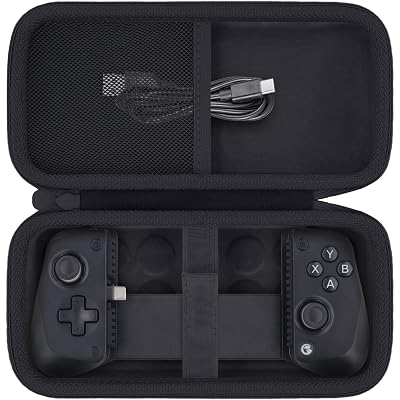Aenllosi for GameSir X5s/X5 Lite Mobile Gaming Controller Hard Carrying Case, GameSir Phone Controller Organizer, Black (Case Only)