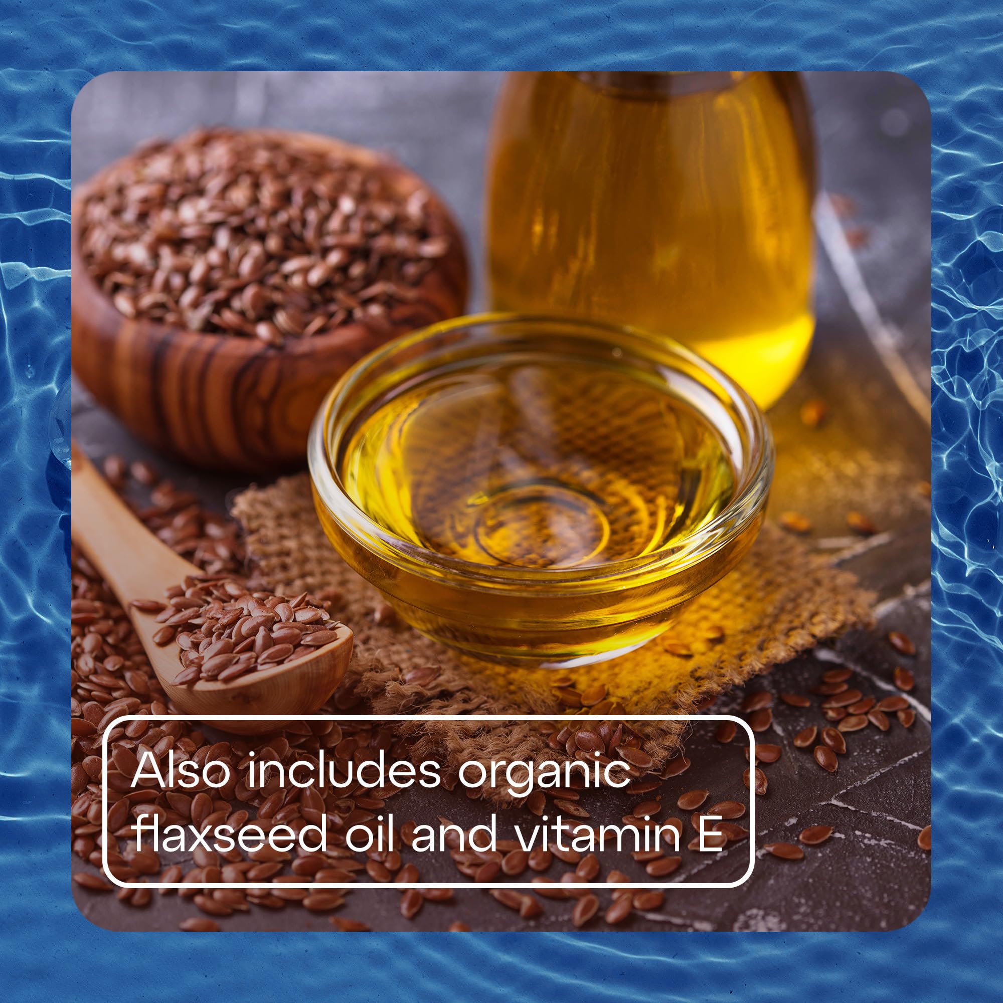 TheraTears Omega 3 Supplement for Eye Care, 1200mg Fish Oil and Organic Flaxseed Oil with Vitamin E, 180 Count