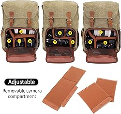 UBAYMAX Camera Backpack, DSLR SLR Waterproof Canvas
