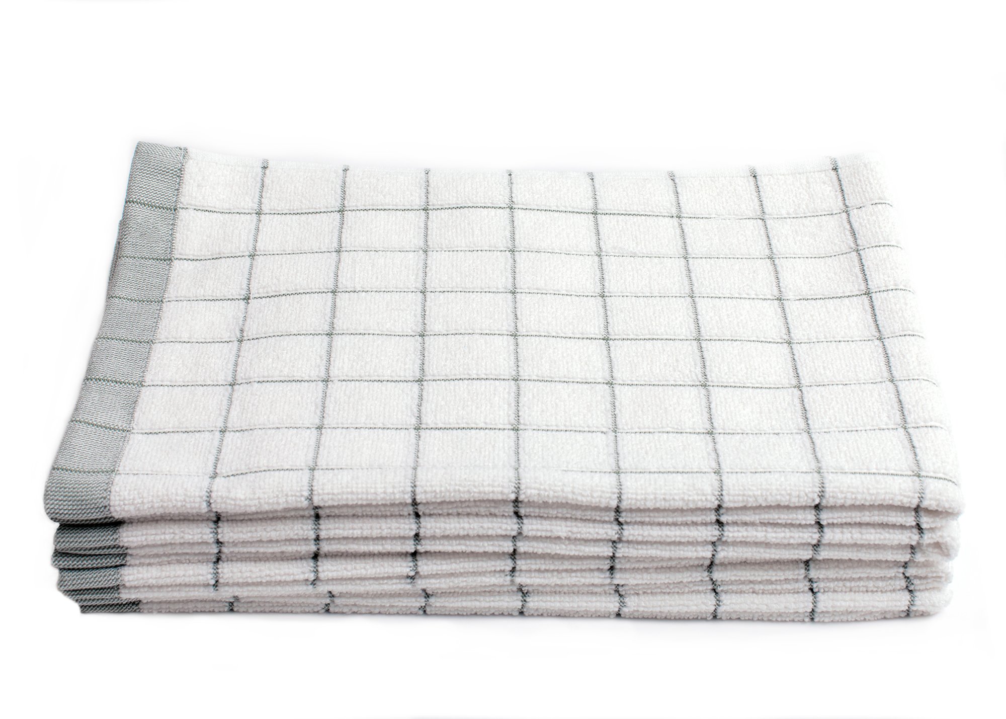 Super Absorbent, QuickDrying Kitchen Dish Towels (Set of 5) Premium