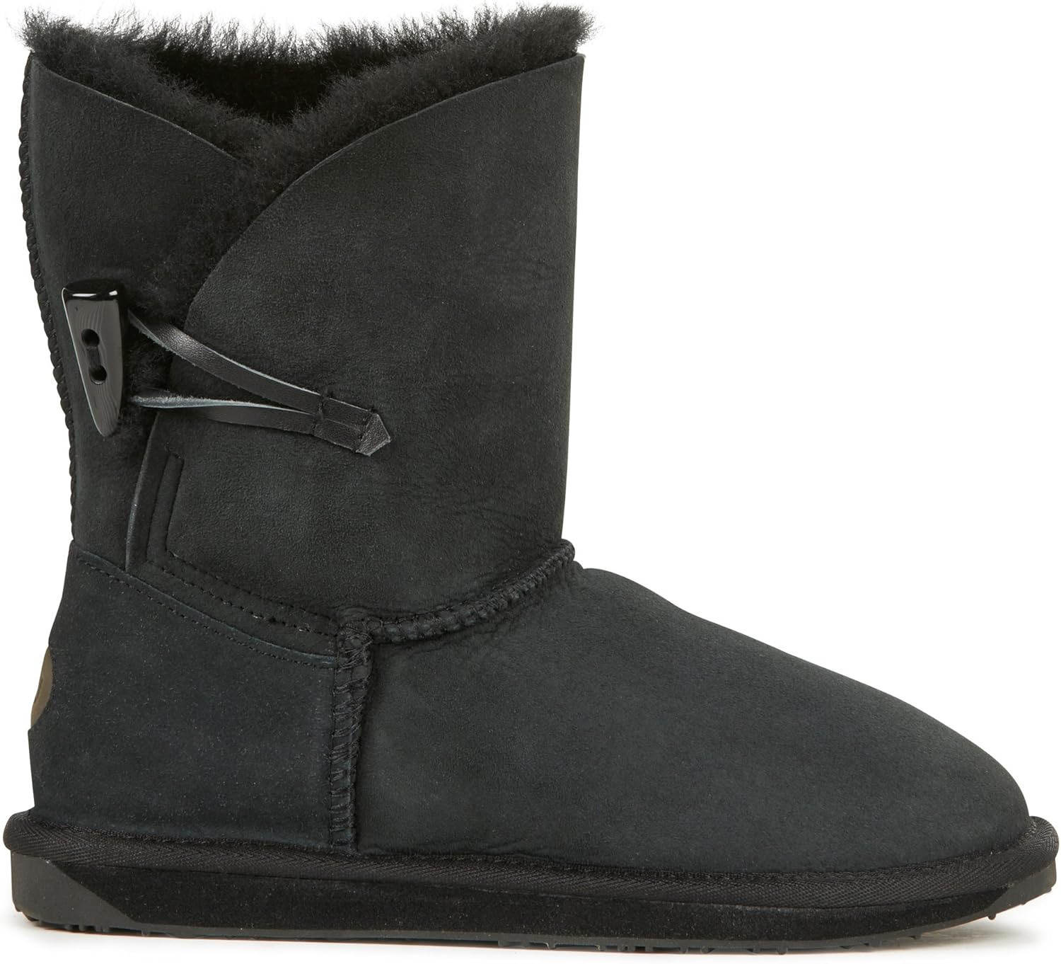 Emu Womens Shearling Sheepskin Winter Boots Black Daley Lo Amazon.co
