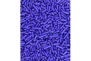BLUE FOX BAKING Purple Sprinkles for Baking Cakes, Cupcakes, Cookie Decorations, Ice Cream and Donut Toppings Edible Decorating Baking Supplies - 4 oz package (Purple)