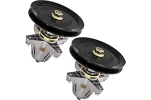 8TEN Mower Spindle for Cub Cadet Columbia Craftsman Murray Troy Bilt MTD RZT S46 L46 618-05078 2 Pack