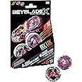 Beyblade X Circle Ghost 0-80GB UX & Chain Incendio 5-60HT BX Takara Tomy Dual Pack Set with 2 Right-Spinning Tops, Battling T