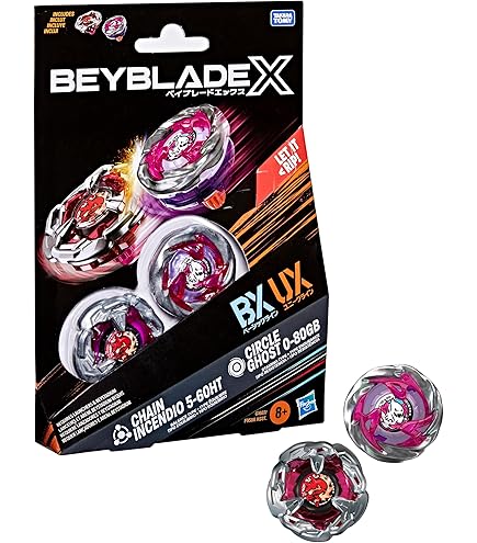 Amazon.com: BEYBLADE X Bite Croc 3-60LF and Sting Unicorn 4
