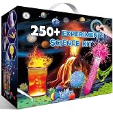 UNGLINGA 250+ Science Experiments Kits for Kids, Chemistry Set | Volcano Scientist Kit, Boys Girls Toys Birthday Gifts Ideas, Chemistry Set, S.T.E.M Educational Project