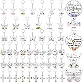 Remuuly Christian Party Favor Mini Bible Verse Keychain Gifts Religious Scripture Keychain Gifts for Women Mom Mother's Day