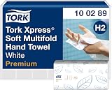 Tork Xpress Soft Multifold Hand Towels 100289 2-ply White 21 x 150