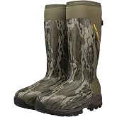 Muddy Outdoors DV8 17" 1000 Gram Insulated Rubber Boots Rubber Mossy Oak Bottomland Men's 11 D
