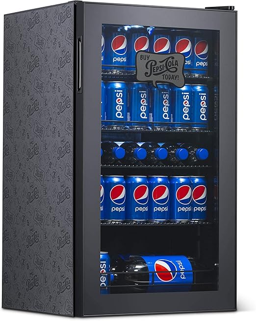 commercial pepsi fridge