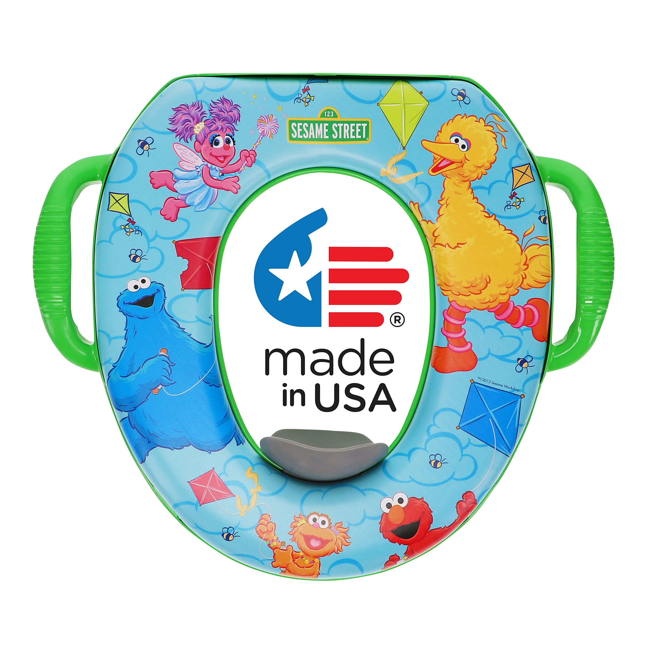 Photo 1 of Sesame Street "Let's Fly a Kite" Soft Potty Seat and Potty Training Seat - Soft Cushion, Baby Potty Training, Safe, Easy to Clean