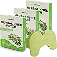 Wellnee Original Herbal Knee Patch - Wellknee Plaster for Knee Support & Muscle Pain - Maximum Strength for a Temporary Relief - Adhesive Heat Patches Made with Natural Herbs for Wellness (30 Pads)