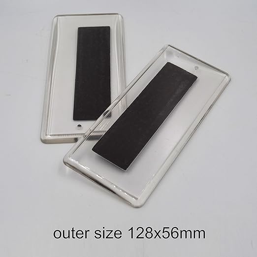 Caliente venta acrílico marco de fotos imán de goma tamaño 128 ...