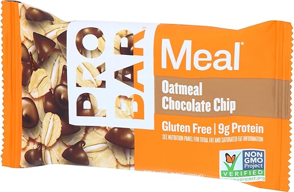 PROBAR MEAL OATMEAL BAR CHOCO CHIP, 3 OZ