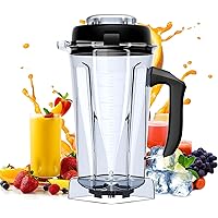For Vitamix Blender Pitcher 64oz, Replace 5200 5300 6500 7500 Pro200 500 Vita-Prep vm0101 vm0102 E310 320 etc, Perfect Fit fo