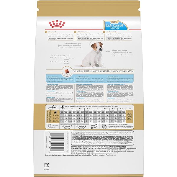 ROYAL CANIN BREED HEALTH NUTRITION JACK RUSSELL TERRIER PUPPY DRY DOG FOOD, 3 LB BAG