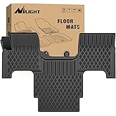 Nilight TPE Floor Mats for Volvo VNL 300 430 630 670 730 780 2004-2018 Volvo VT Models 2006-2010 All Weather Custom Fit Heavy Duty Floor Liners