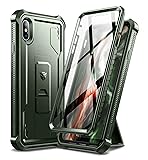Dexnor for iPhone Xs max Case, [Built in Screen