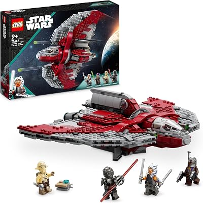 LEGO Star Wars Ahsoka Tano's T-6 Jedi Shuttle 75362 with 4 Minifigures