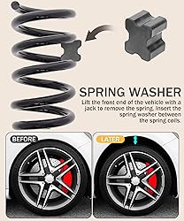 bylikeho 4PCS Coil Spring Spacers,Coil Spring