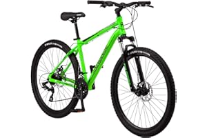 Mongoose Switchback Comp Expert Sport Trail Mountain Bike for Adult Men Women, 16/18/21-Speed Options, 27.5-Inch Wheels, Disc Brakes, Small Medium or Large Aluminum Frames, Hardtail Bicycles